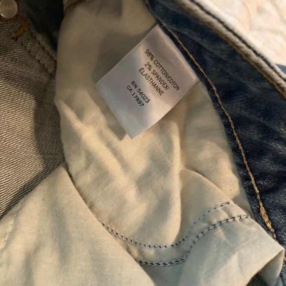 Banana Republic Throwback Button Pocket Low Rise Jeans Sz 25/0S - Picture 3 of 8